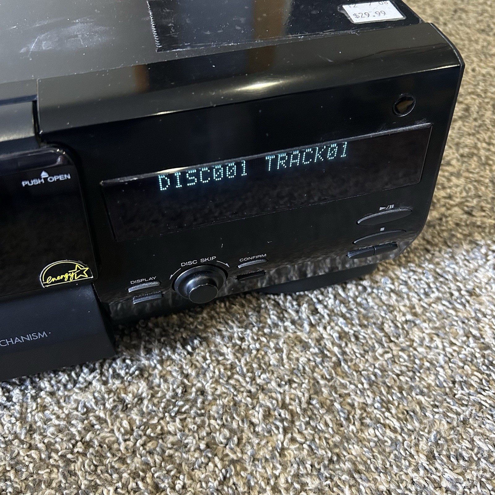 Kenwood CD-423M Multiple Compact Disc Player - No Remote