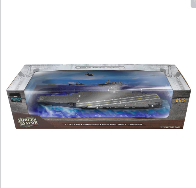 FOV1/700 USS Enterprise (CVN-65) Waterline Version static model