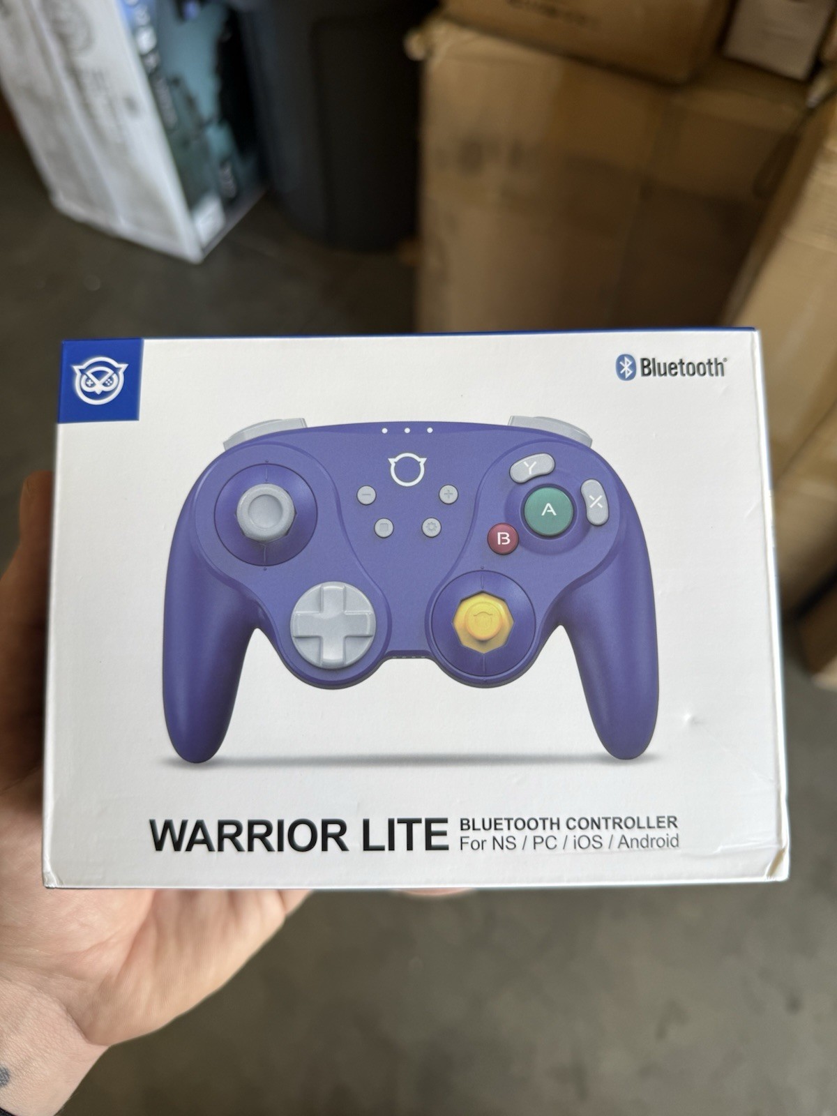 NYXI Warrior Lite Bluetooth Wireless Controller Blue for Switch