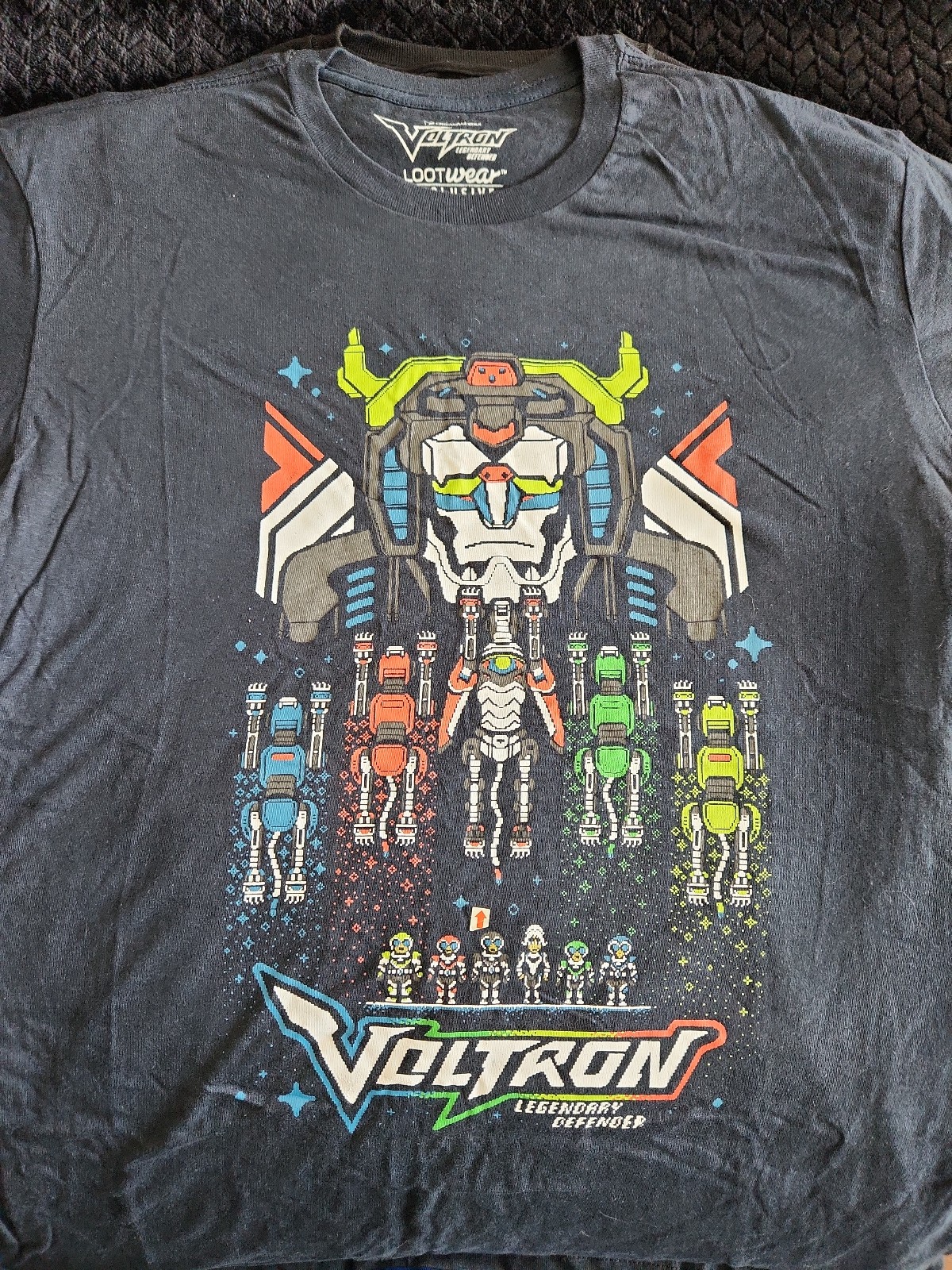 Loot Crate Exclusive NEW T-Shirt - Size M Medium - Voltron Legendary Defender