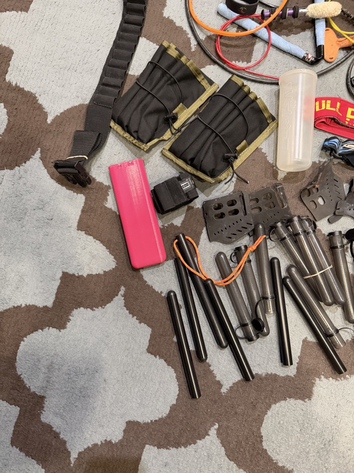 MISCELLANEOUS PAINTBALL PARTS LOT!!
