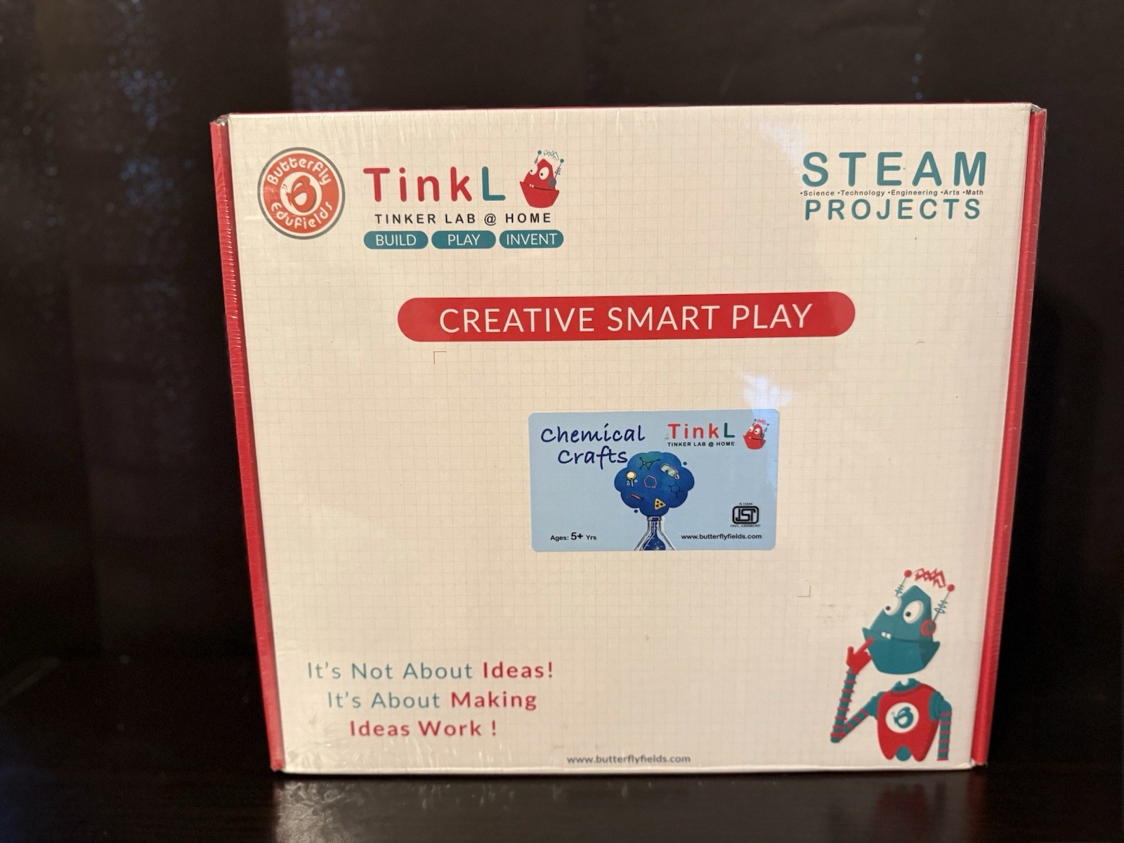 Butterfly Fields TinkL Chemical Crafts STEAM Projects Creative Smart Play Kit