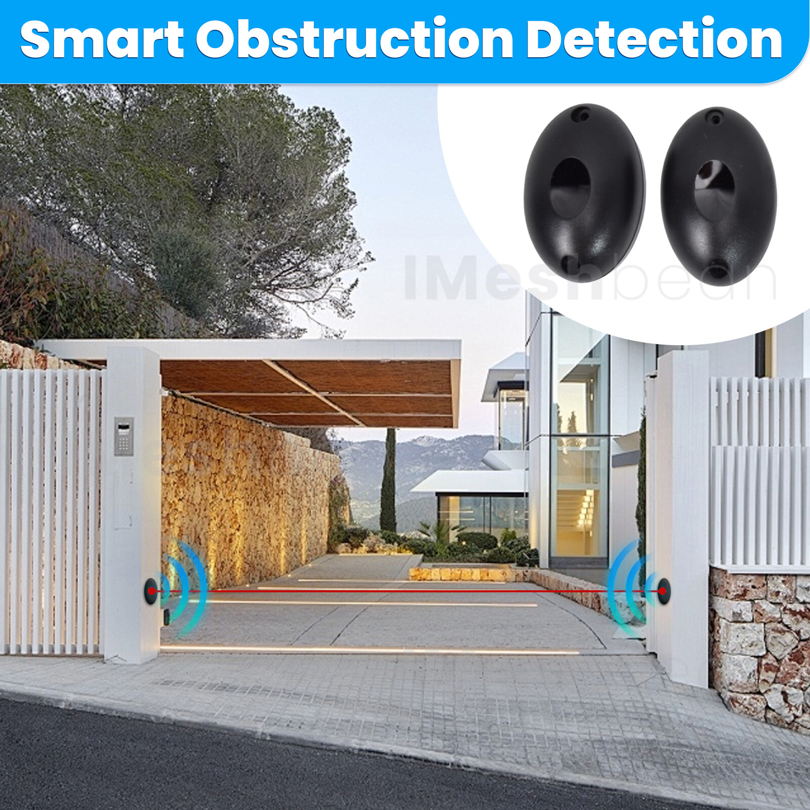 Sliding Electric Gate Opener Automatic Motor APP & Remote &Keypad Rack Driven US