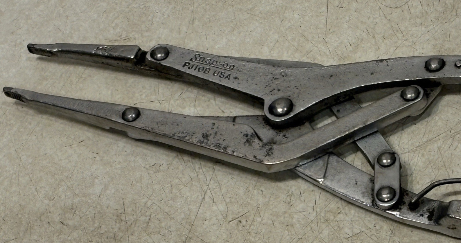 Snap-on PJ10B USA Snap Ring Pliers Parallel Jaw Retaining Ring Tool