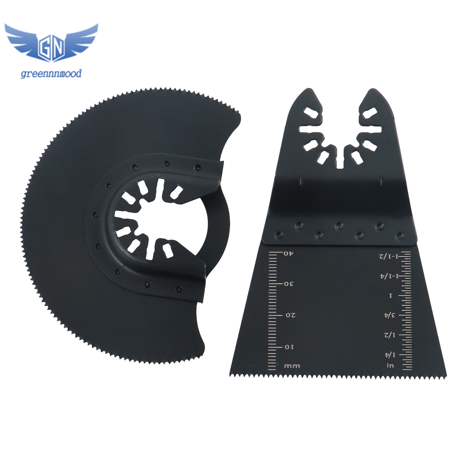 43PCS Oscillating Tool Blades & High-Carbon Steel Universal Multitool Blades