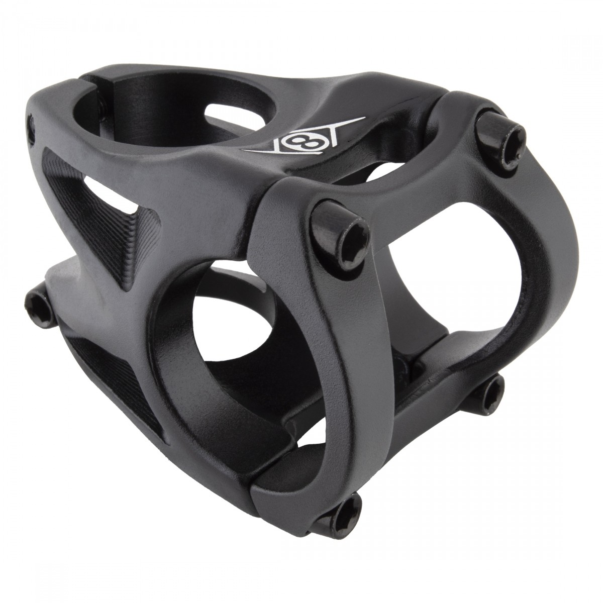 Origin8 Throwdown Stem 31.8 mm 35mm 0 Deg Black Aluminum MTB Lightweight