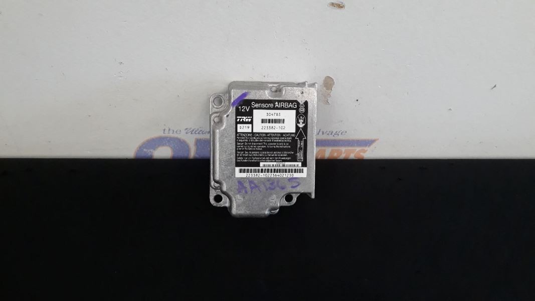 15 2015 MASERATI GRAN TURISMO OEM BAG SRS RESTRAINT CONTROL MODULE 304783
