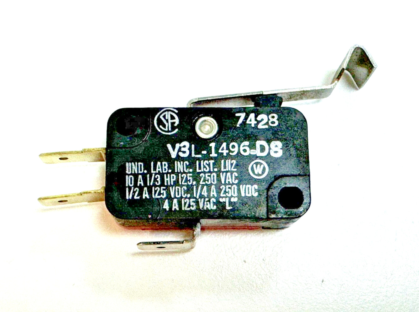 Micro Switch V3L-1496-D8 SPDT Switch Microswitch
