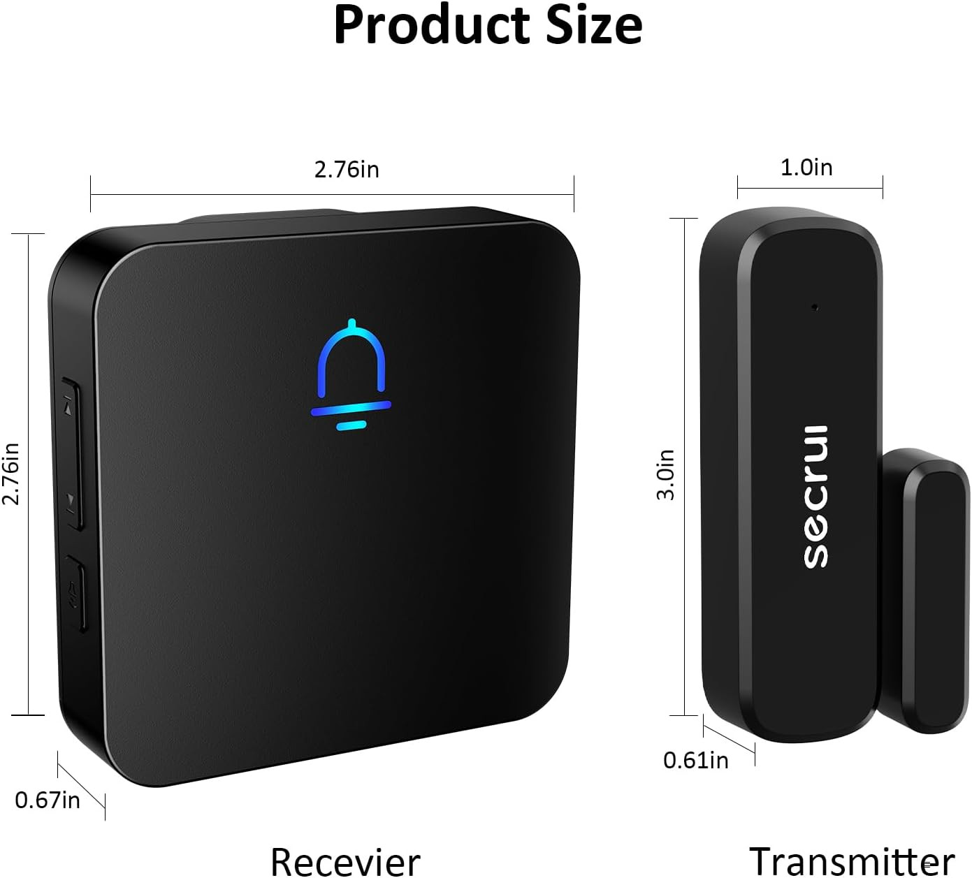 Door Chime, Wireless Door Chimes When Door Open Entry
