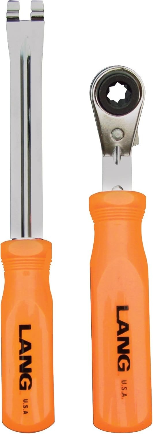 Automatic Slack Adjuster Release Tool with Fork-End and Reversible Wrench