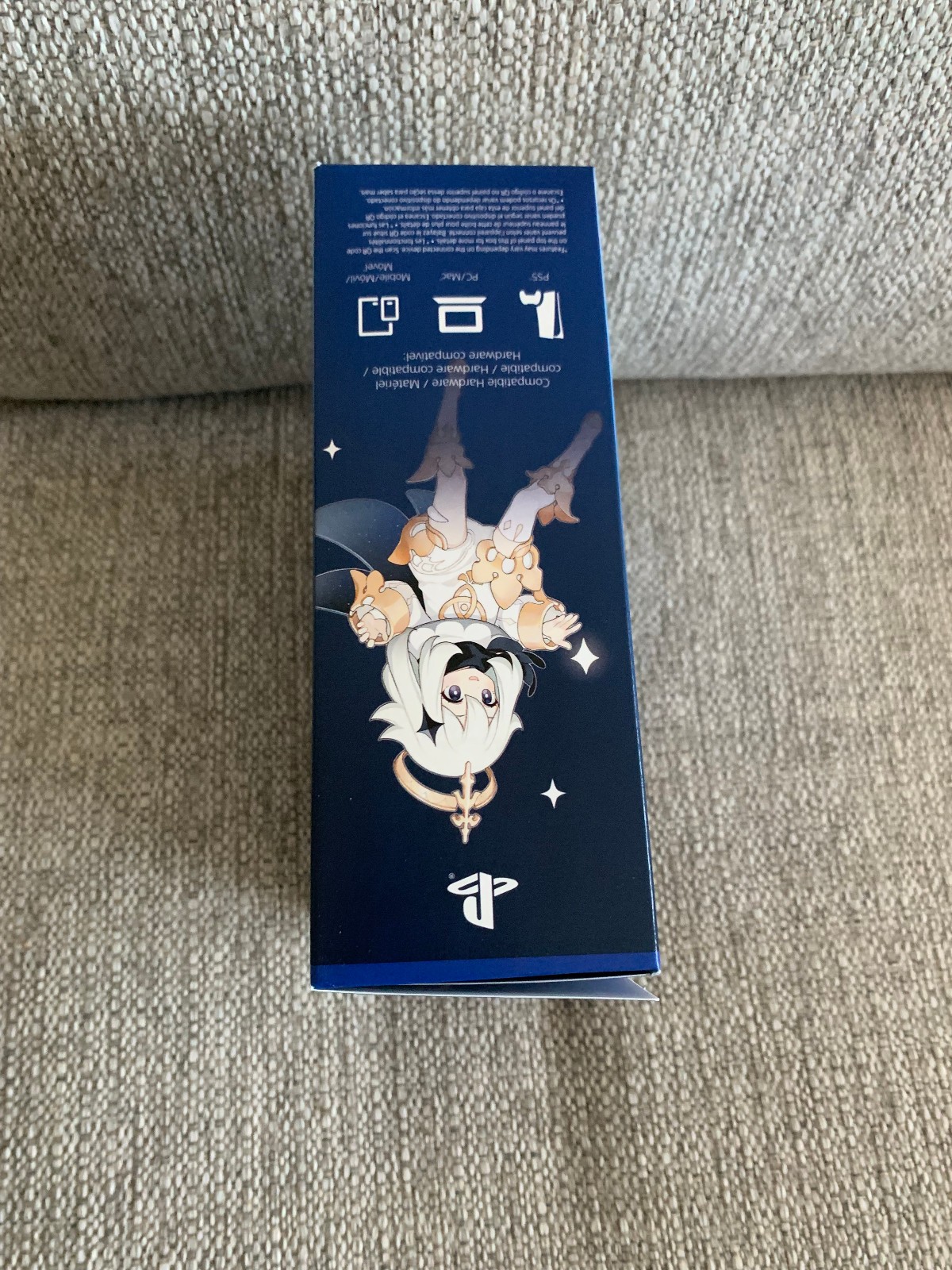 Genshin Impact PS5 Controller DualSense Wireless Limited Edition In Hand