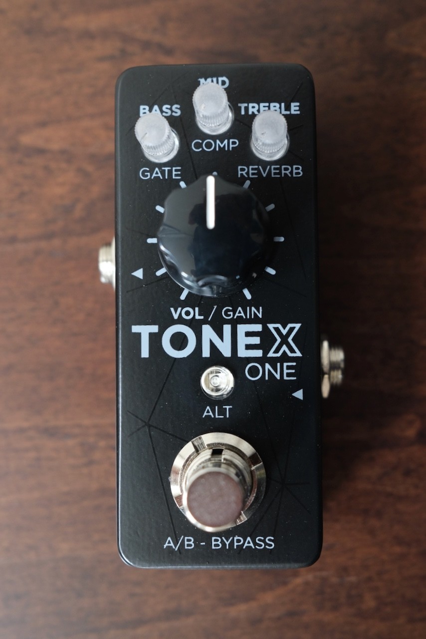 IK Multimedia TONEX One Amp Modeler/Cab Sim/Multi Effect Micro Pedal