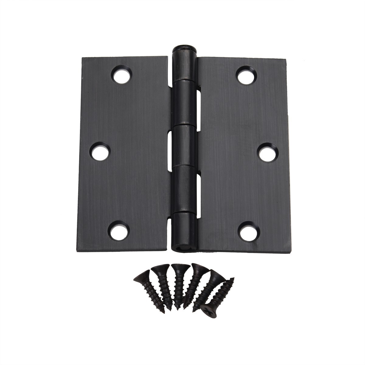 24 PCS Oil Rubbed Bronze Steel Door Hinge 3.5"  Square Corner ORB 61969