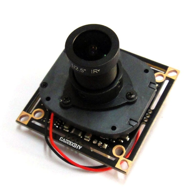 HD CCTV 2MP 1080p IMX323 SONY AHD Camera Module Security PCB board, 6mm lens