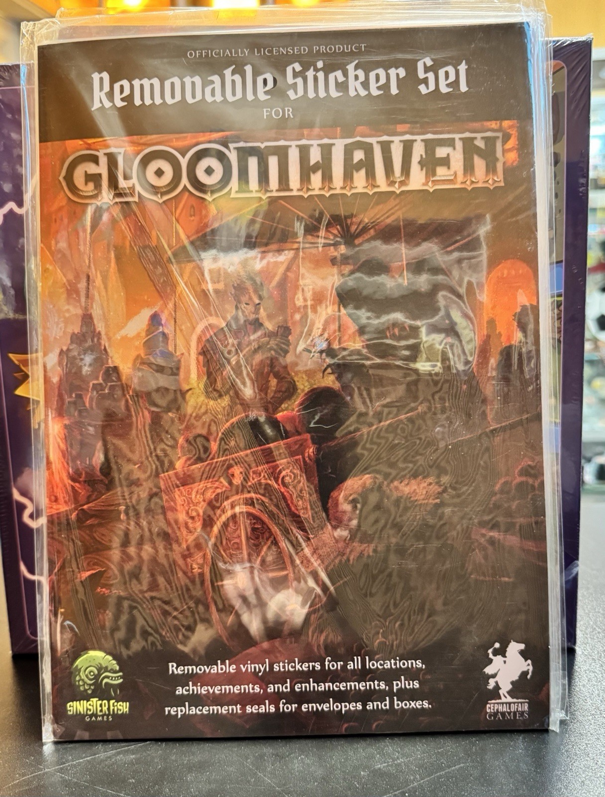Gloomhaven Removable Sticker Set (394 Stickers) Unused NOS Free Shipping!