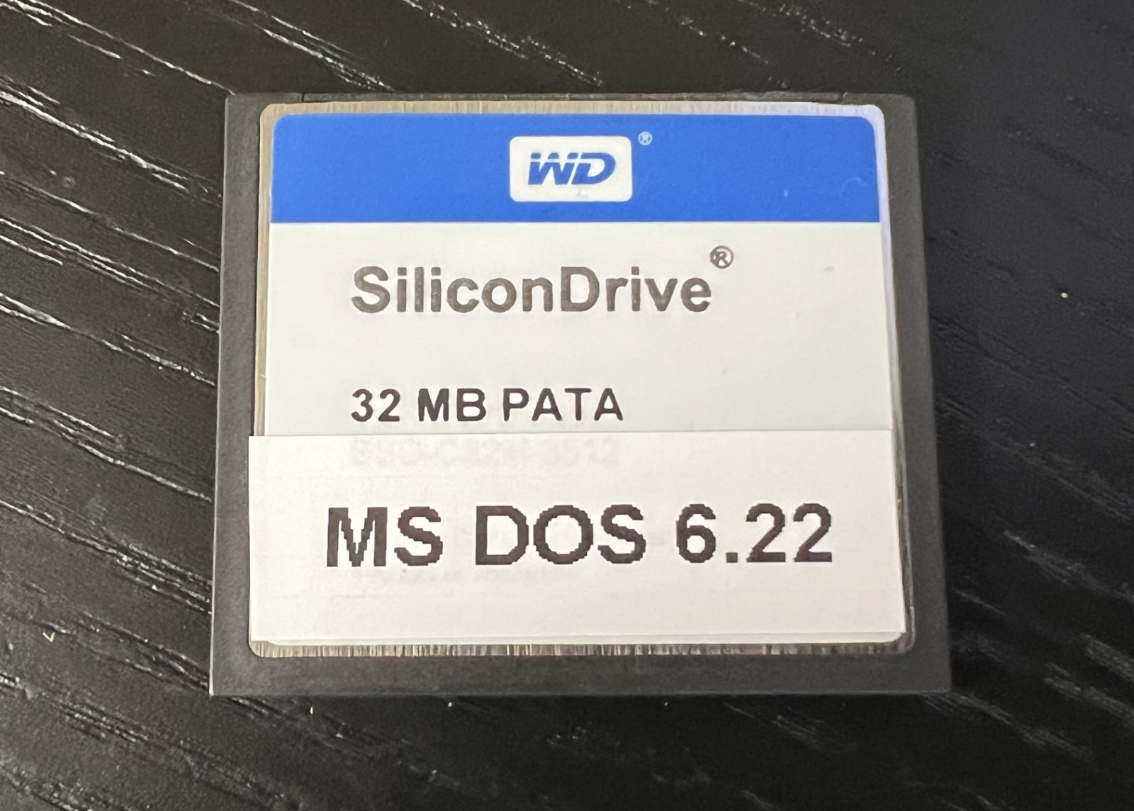 IBM 5150 5160 32 MB CompactFlash Card with MS DOS 6.22