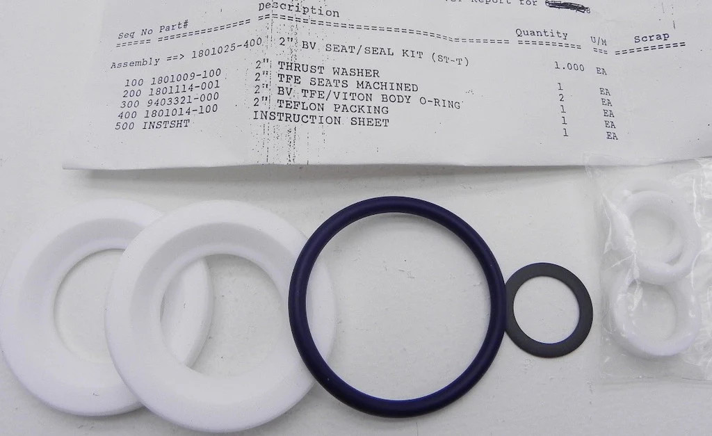 Nil-Cor Valve Seat/Seal Kit 2" ST-T