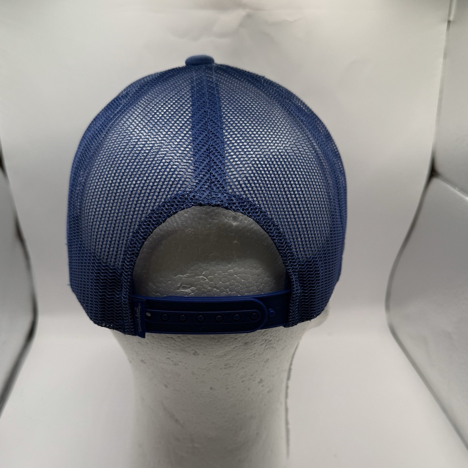 Travis Mathew Big Bend Tour Hat Royal Blue OSFA Cotton Polyester Adjustable.