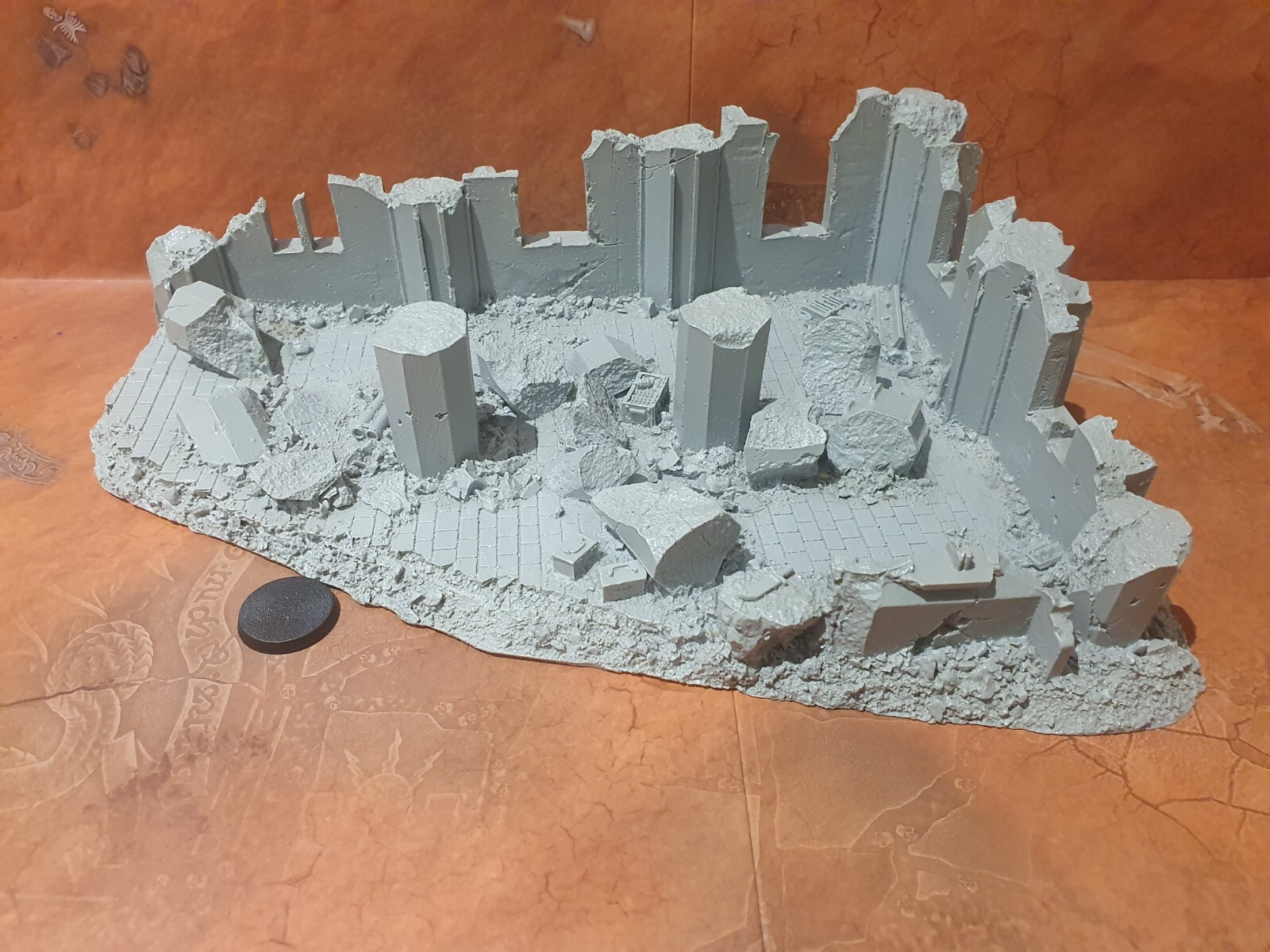 40k Forge World Terrain. Devestated Ruins. OOP