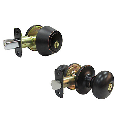 TruGuard BFX7L1B KA3 Combination Lockset, Aged Bronze - Quantity 1