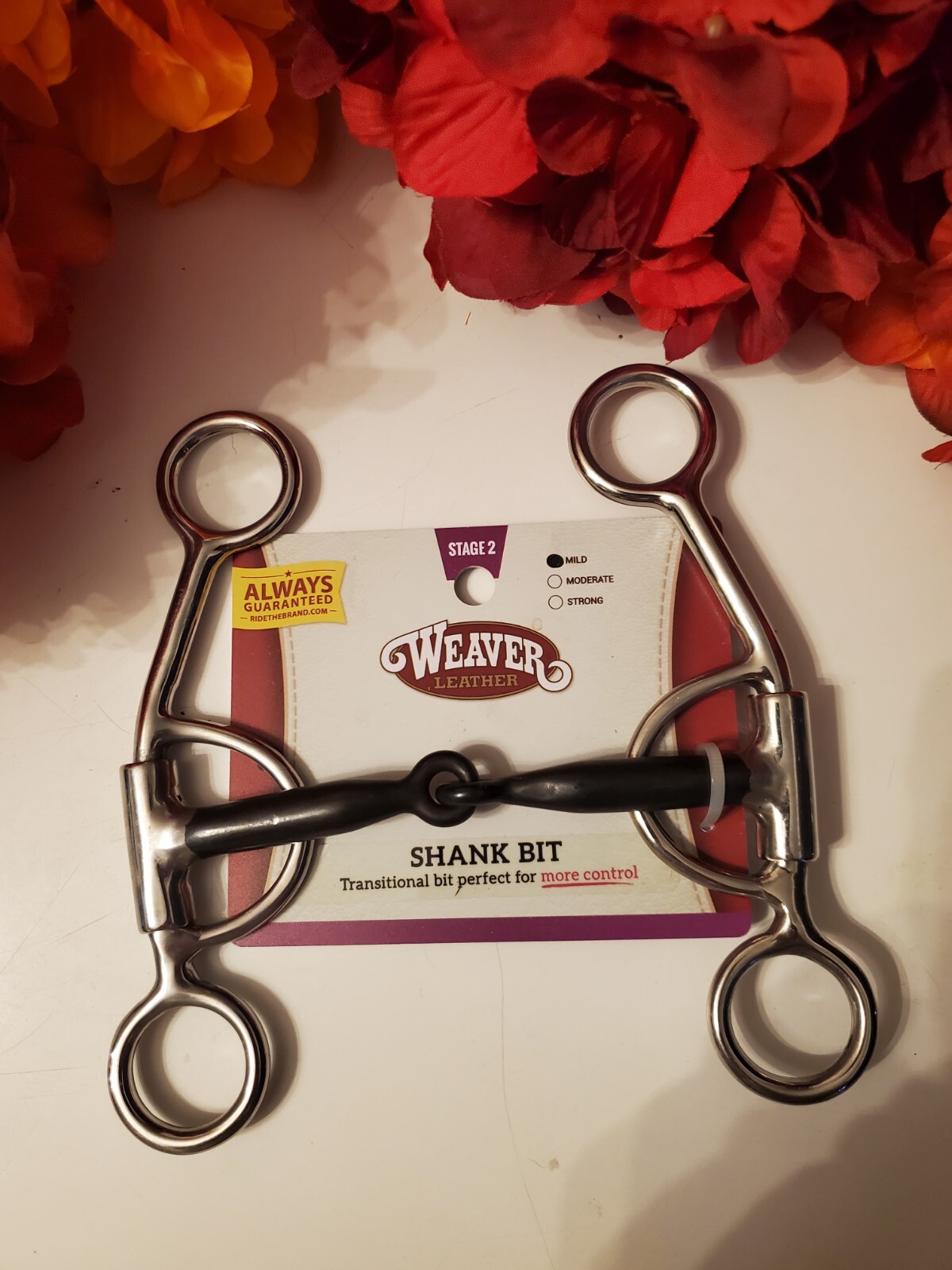 Weaver Leather  ~🐎 Snaffle Shank Bit. 5” Mouth Piece CA-4320 ~ NEW