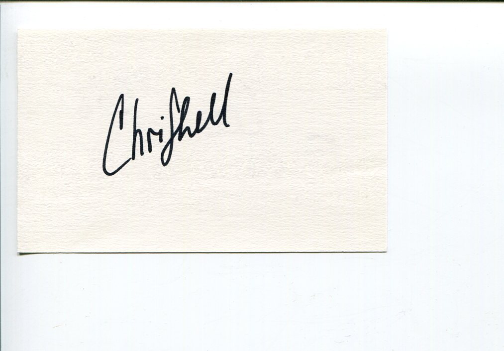 Chrishell Stause All My Children The Crimson Mask Signed Autograph