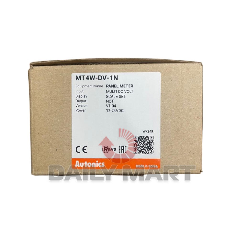 New In Box AUTONICS MT4W-DV-1N Digital Panel Meter
