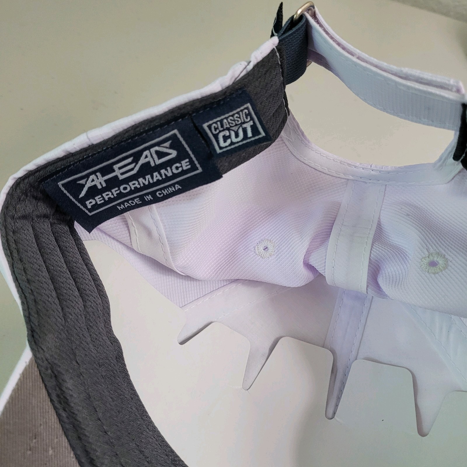 NWT 2 Ahead Performance Adjustable Classic Fit Bentwater (TX) Golf Caps UPF 50+
