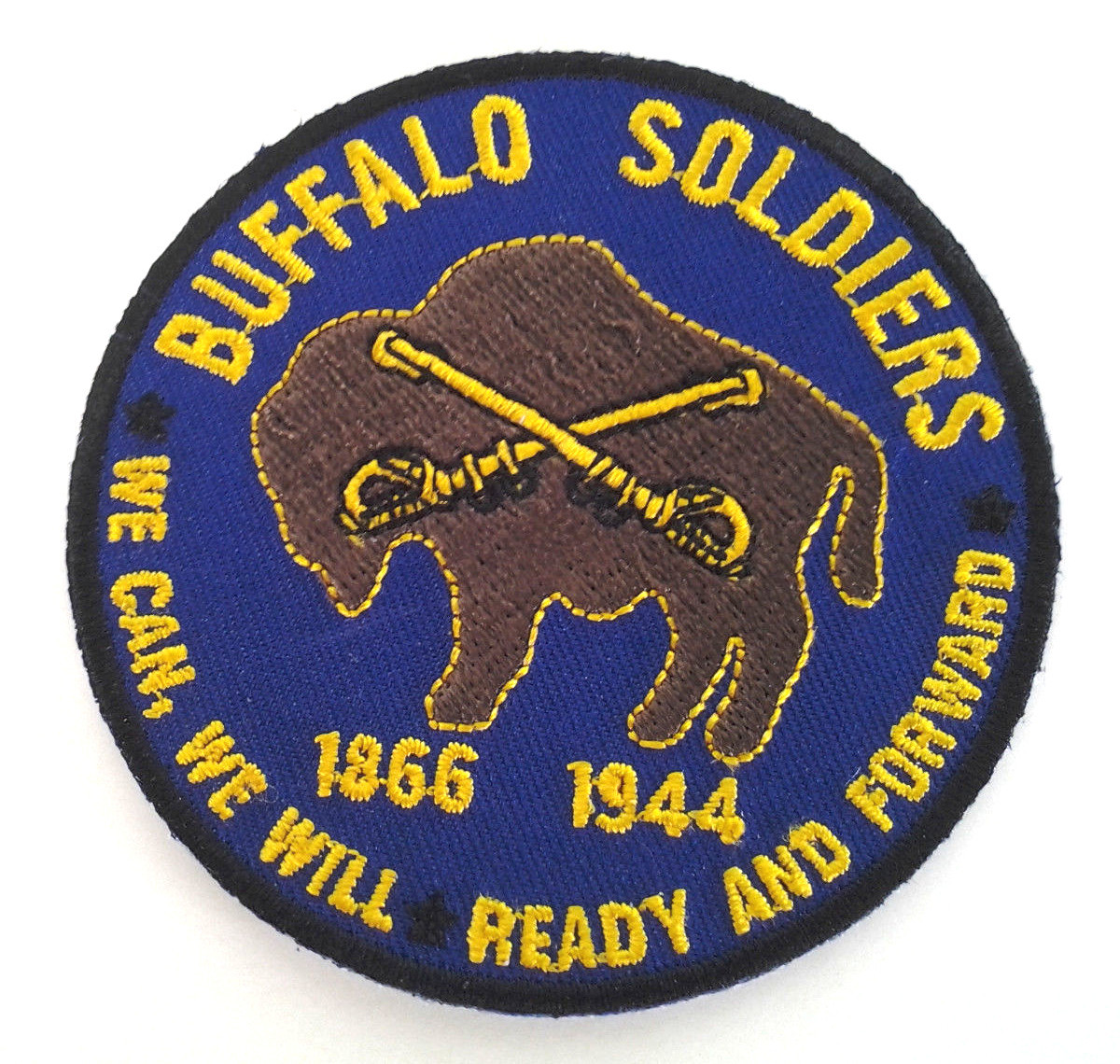BUFFALO SOLDIERS 1866-1944 (3") US ARMY Military Patch P5121  E