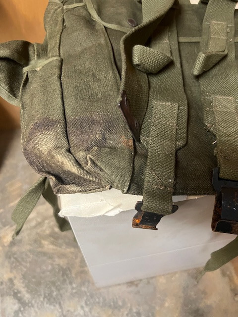 Belgian Army Rucksack, Used.
