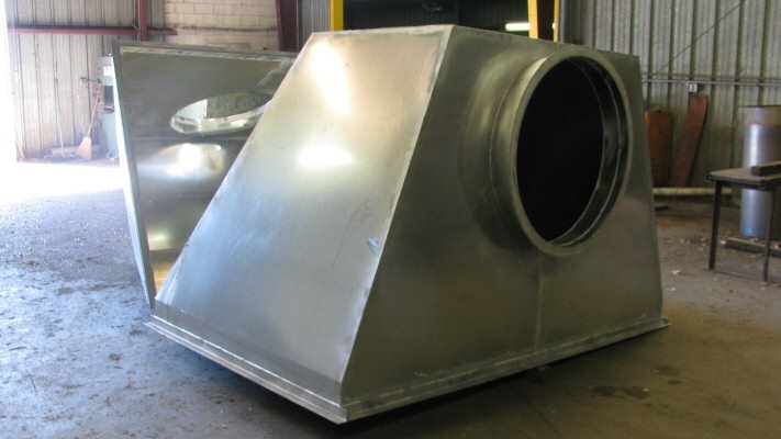 Angle Flange (Angle Ring) - Industrial Grade - 8" dia.