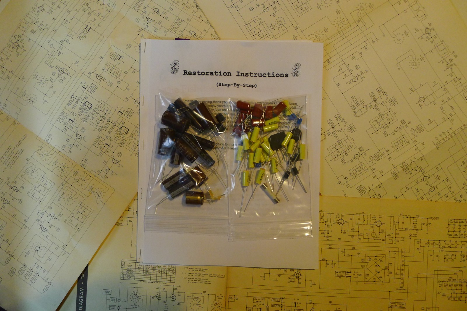 Heathkit SB-303 restoration kit service recap capacitor fix rebuild