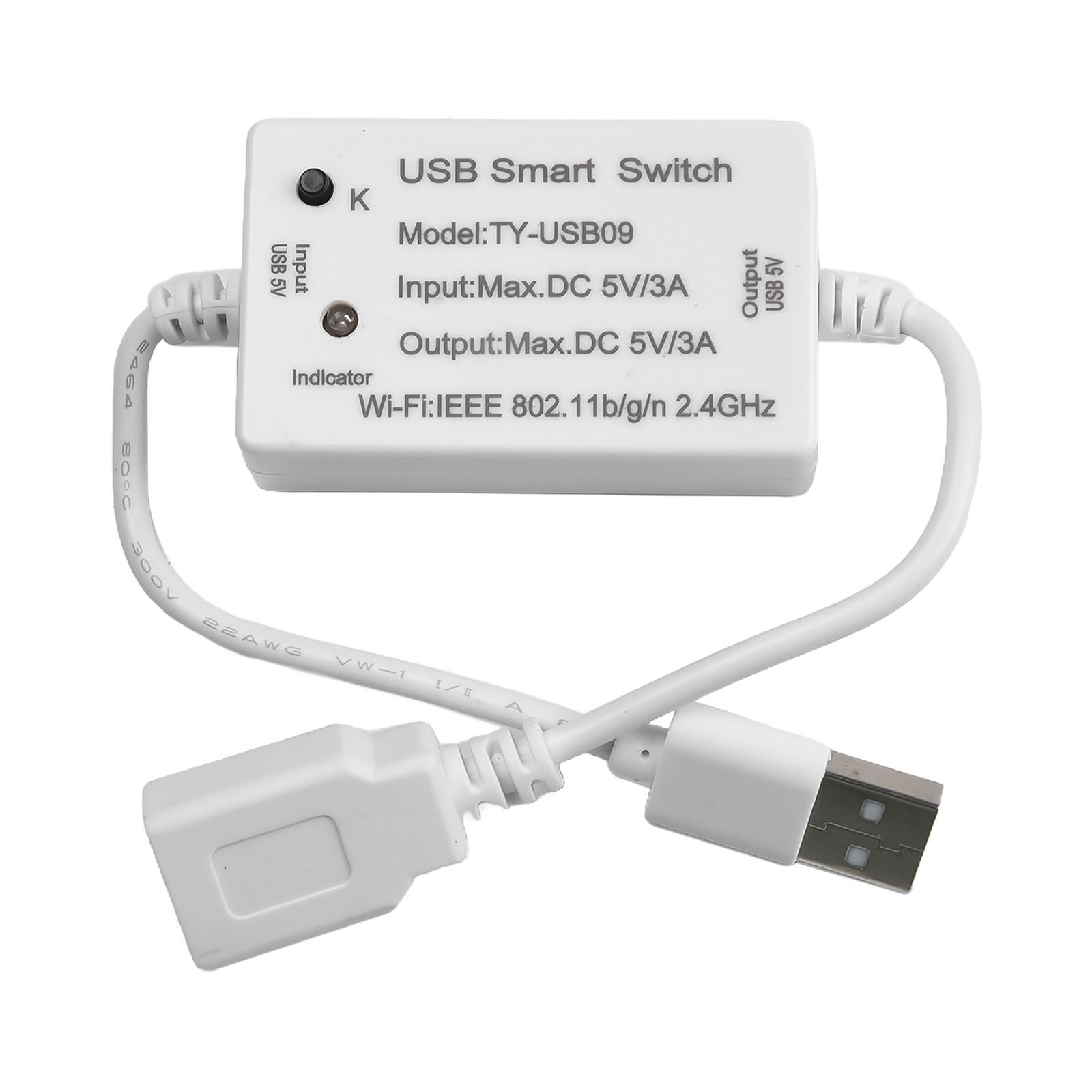 For Tuya USB Switch WIFI Controller Circuit Breaker Wireless Remote Control