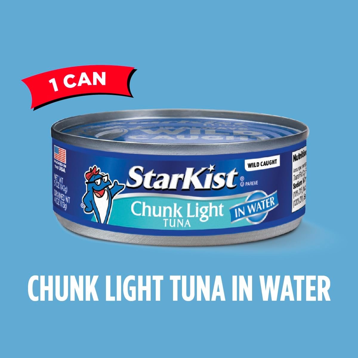 StarKist Chunk Light Tuna in Water, 5 oz (1 Pack)
