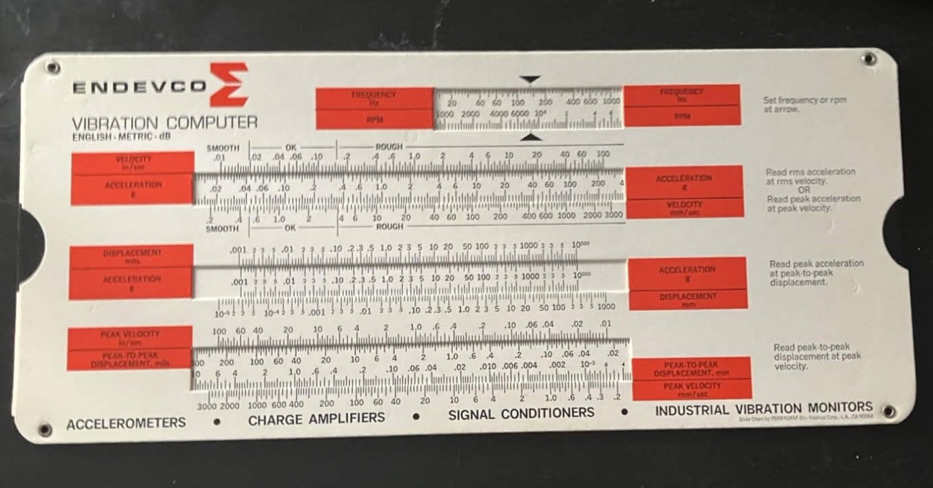 Endecv – Vibration Computer - Vintage - good condition