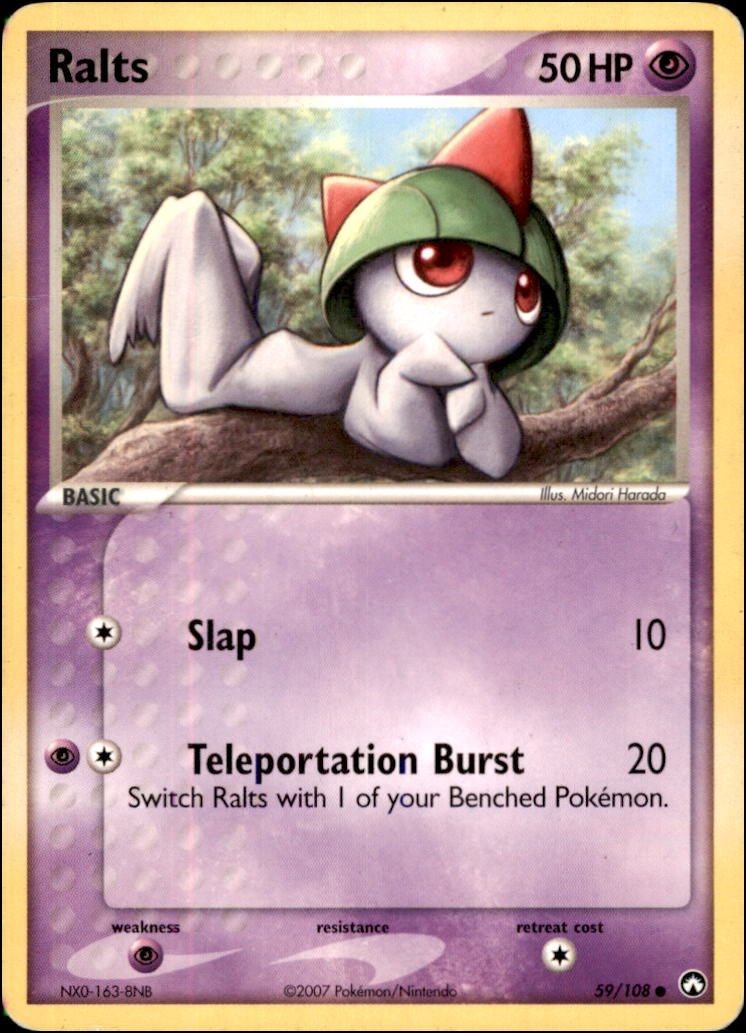 Pokemon - Ralts #59/108 - Power Keepers Common