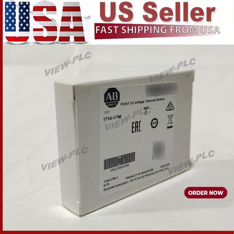 1734-VTM AB POINT I/O Voltage Terminal Module Fast Shipping 1734VTM US Free Tax