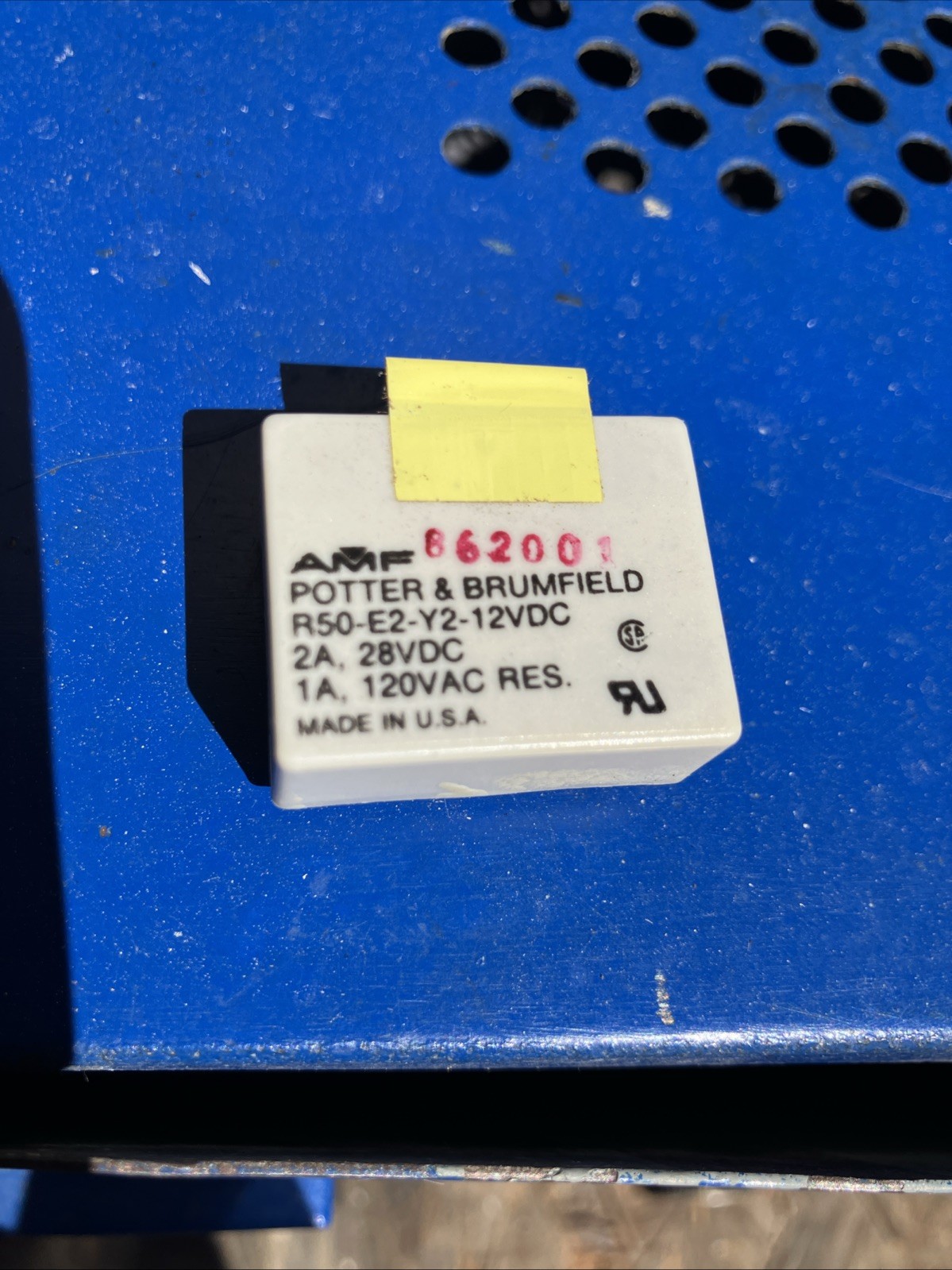 Potter Brumfield R50-E2-Y2-12VDC RELAY