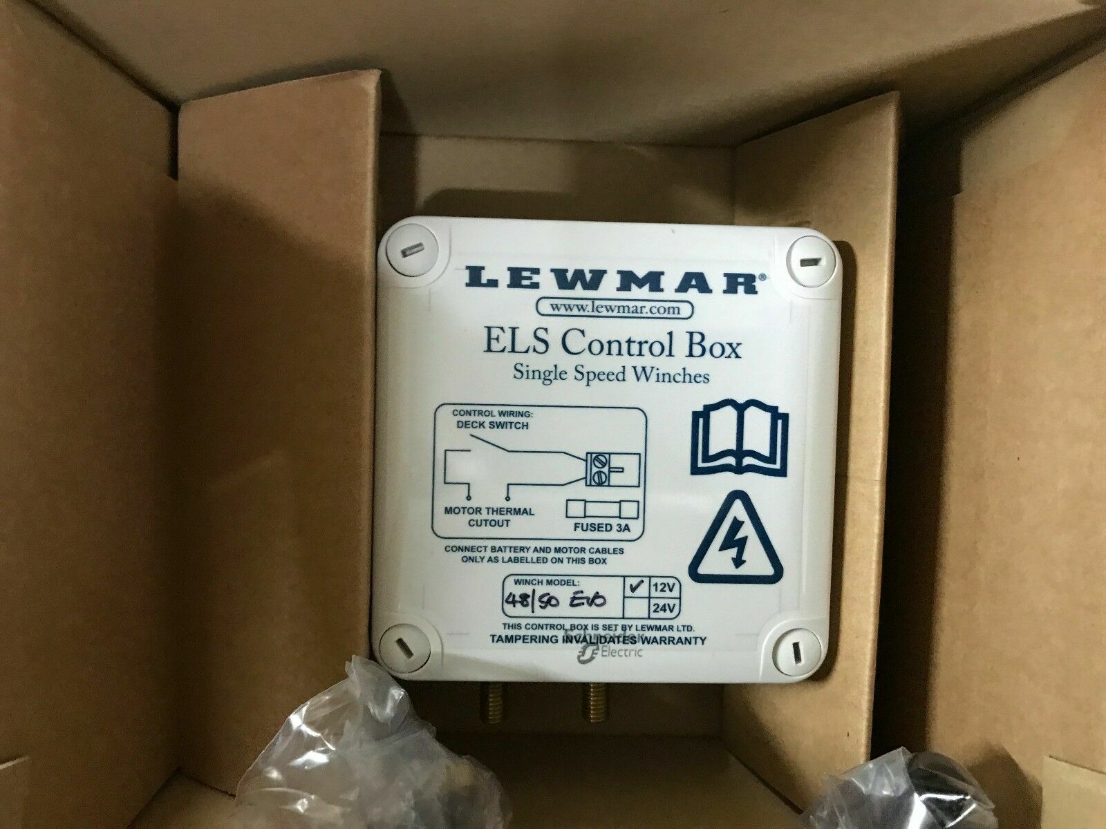 Lewmar / Winch / 48000085 / 48 / 50 EVO / ELS / CONTROL BOX 12V / Boat /