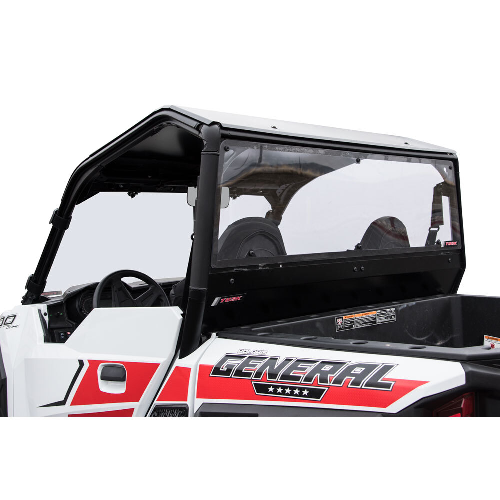 Tusk Polycarb Rear Window Scratch Resistant Fits POLARIS GENERAL 1000 2016-2022