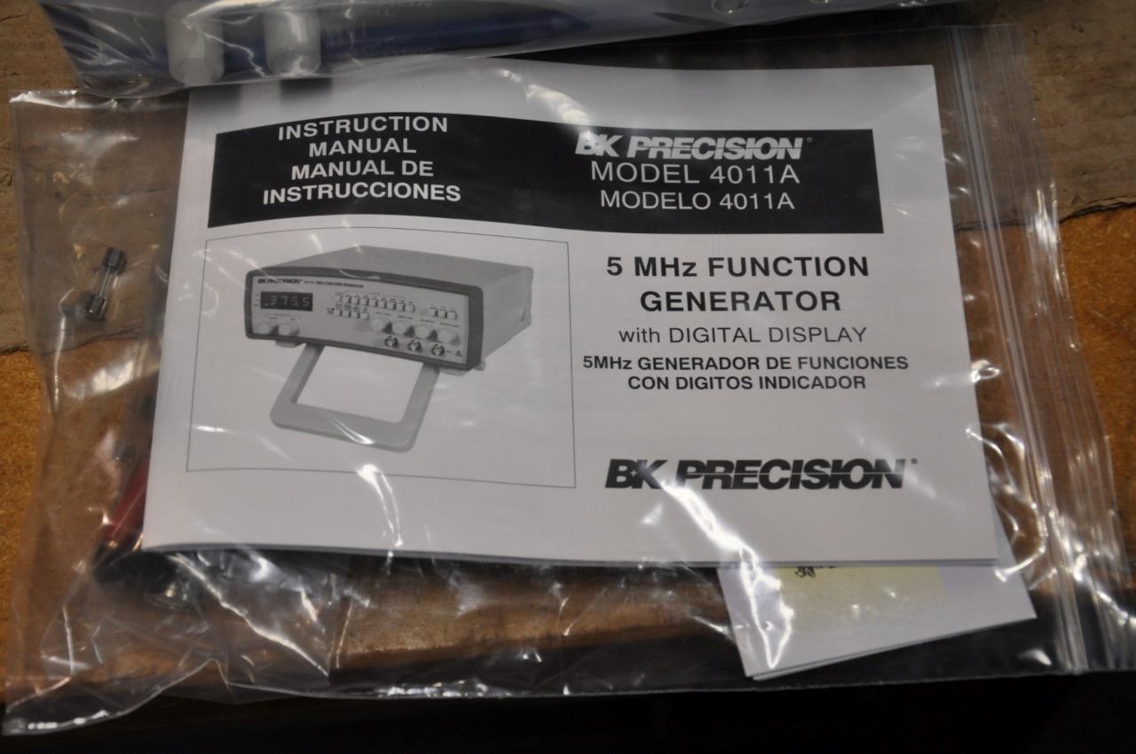 BK Precision 4011A 5 MHz Function generator