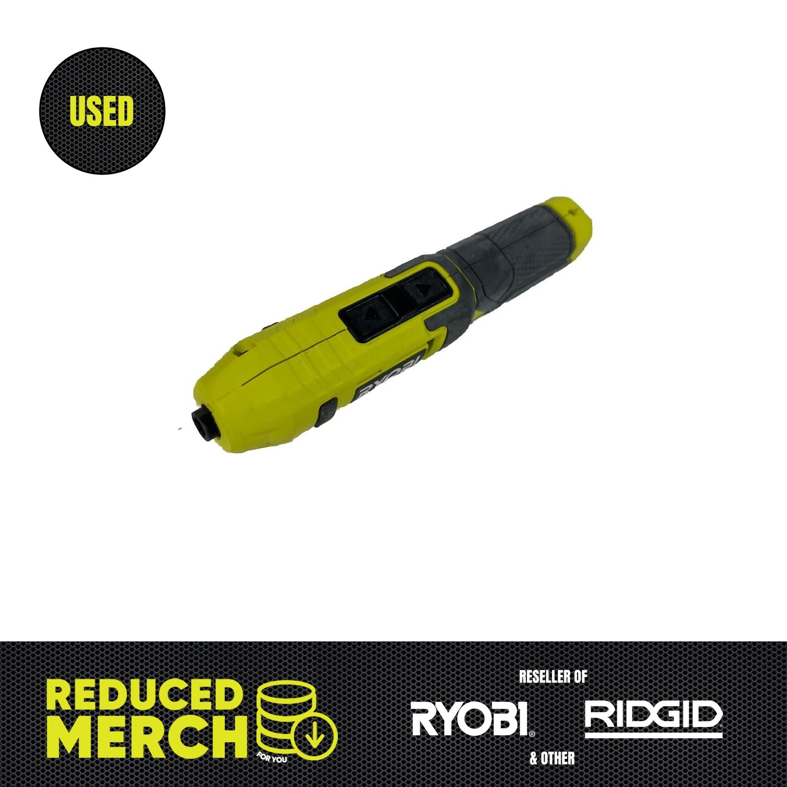 Ryobi FVD01K 4V USB Rechargeable Cordless Screwdriver – Bare Tool USED a22