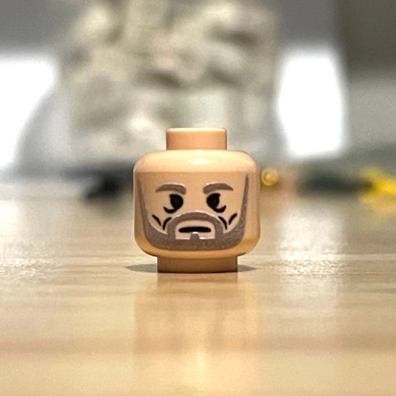 Custom Printed LEGO Classic TCS Dooku Head