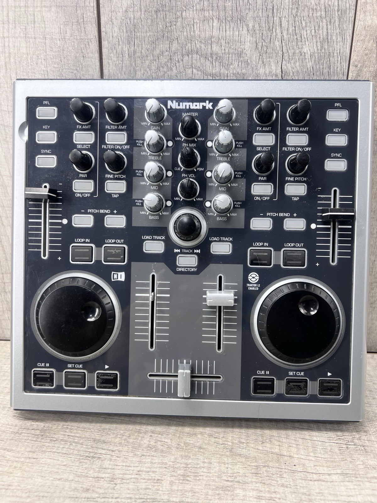 Numark Total Control DJ Double Mixing Deck NO Cords Untested