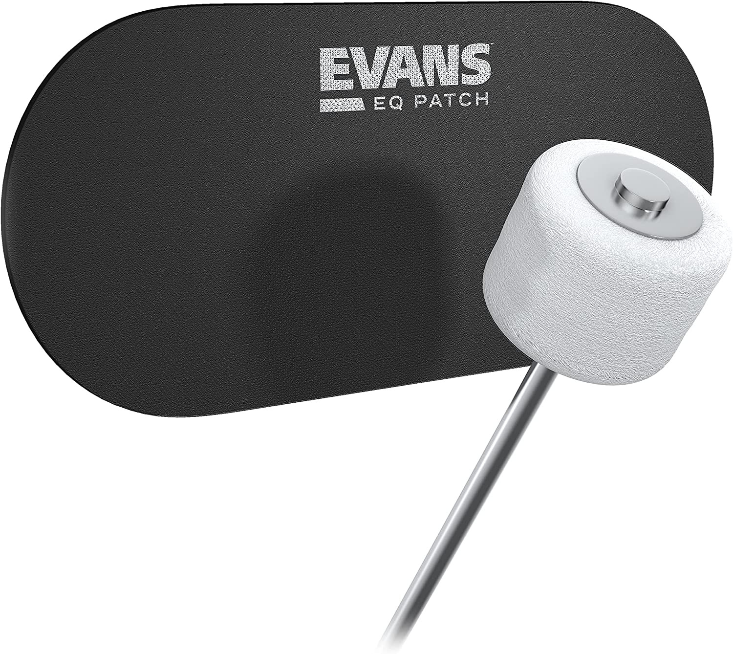 EQ Double Pedal Patch, Black Nylon,Eqpb2