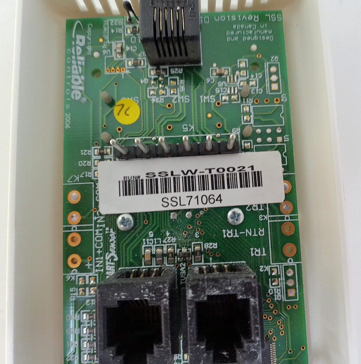 The Reliable Controls SMART-Sensor LCD SSL