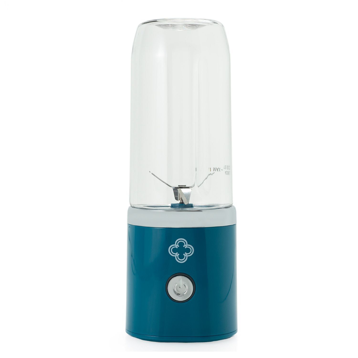 Cook's Companion Teal 13.5 oz Portable  USB Rechargeable  Blending Bottle
