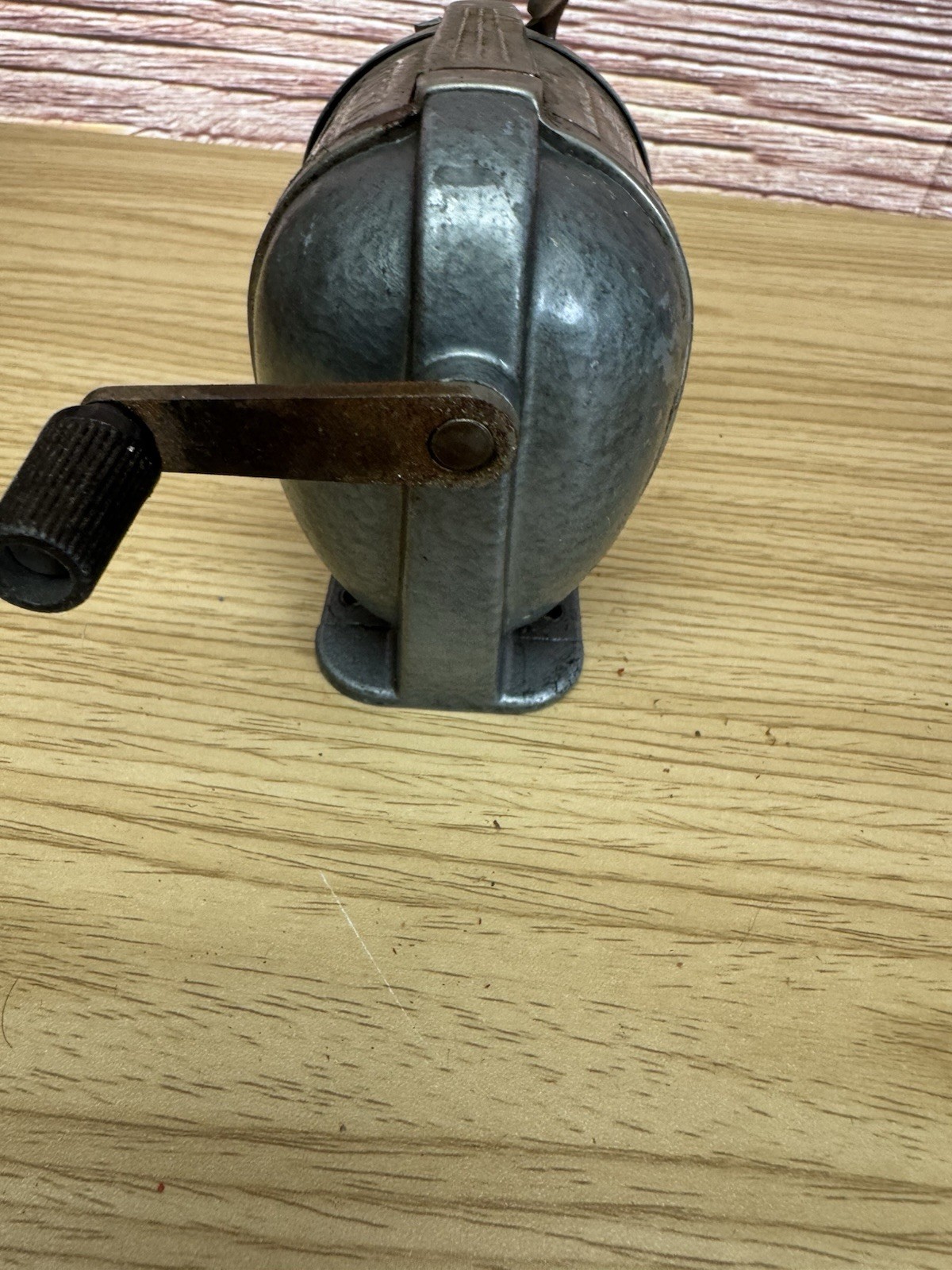 Vintage Boston Model 4 Pencil Sharpener Wall Or Desk Mounted School Office