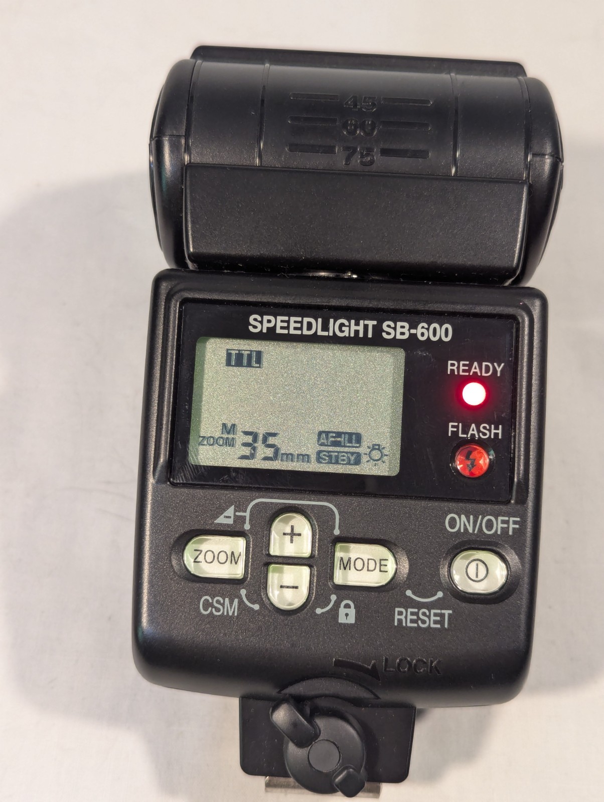 Nikon Speedlight SB-600 Shoe Mount Flash - Tested And Working