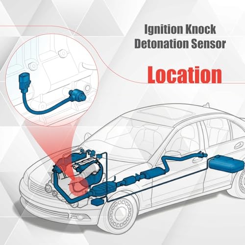39250-26900 Ignition Knock Detonation Sensor Compatible with Accent 2006-2011